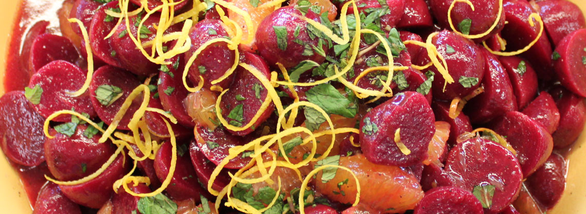 Orange Raspberry Beets